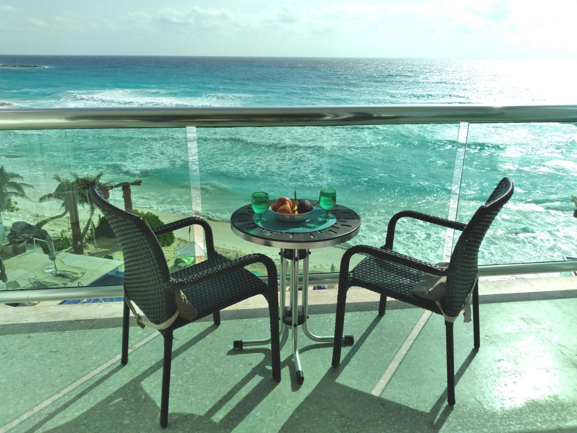 1 Bedroom Seaview Condo In Ocean Dream Resort Cancún Buitenkant foto